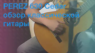 Какую гитару выбрать? Обзор классической гитары PEREZ 630 Cedar