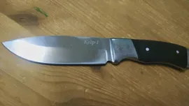 🛍 Небольшой туристический нож с широким листовидным клинком, Витязь B130-341 (Кедр)