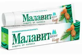 Зубная паста Малавит Дент Кедр-можжевельник