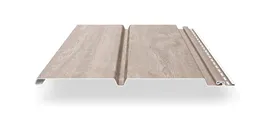 Виниловый сайдинг Брус D6S LUX, цвет Кедр