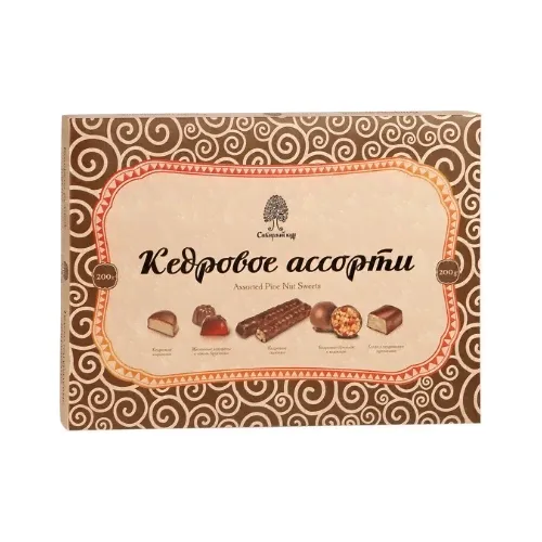 Набор конфет Сибирский кедр, 200 г (Сибирский кедр)-0