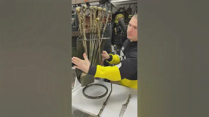 Подставки под шампура Щиты ( Видео высокого качества )