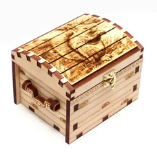 Эксклюзивный комод из дерева кедр "Белка" арт.8607-40