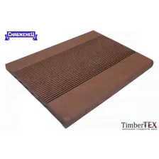 Ступень из ДПК TimberTex цвет: Кедр (цена за метр)