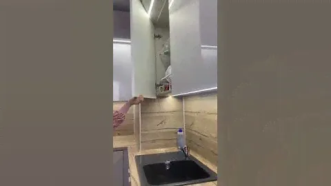 Трехуровневая кухня от фабрики мебели ДАНИКО