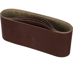 Лента абразивная бесконечная (5 шт; 75х457 мм; P150) КЕДР 54724