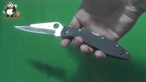 Spyderco Police G-10 (реплика) на сайте китайских ножей panda-knife.ru