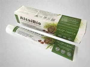 Зубная паста Две Линии AltaiBio "Кедр-пихта"