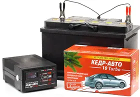 Зарядное устройство для автомобильных аккумуляторов Кедр-Авто 10 Turbo