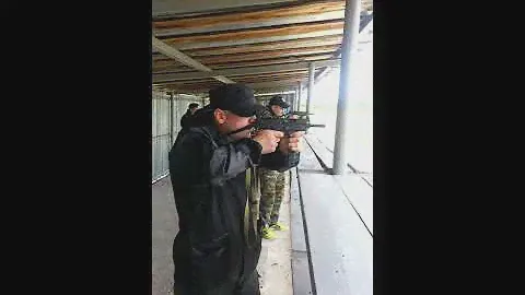 Стрельба  из ПП91-Кедр