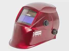 КЕДР Маска сварщика КЕДР (В РАЗОБР.ВИДЕ) "К-202 PRIME", красная