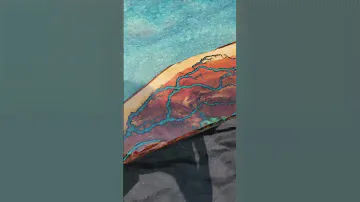 ⚡️Electrocuted River Table (Lichtenberg Fractal Burning)⚡️