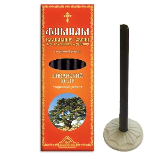 Свечи кадильные "Ливанский кедр", большая упаковка