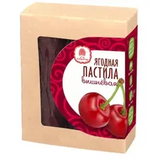 Пастила ягодная вишнёвая 100г Сибирский кедр
