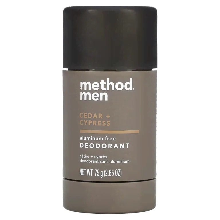 Method, Для мужчин, дезодорант, кедр и кипарис, 75 г (2,65 унции)