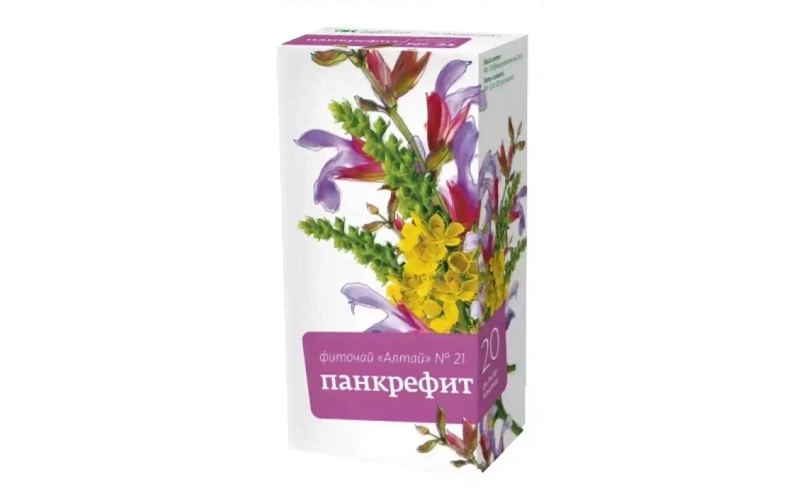 Алтайский кедр чай Алтай №21 Панкрефит ф/п, 40 г, 20 шт.-0