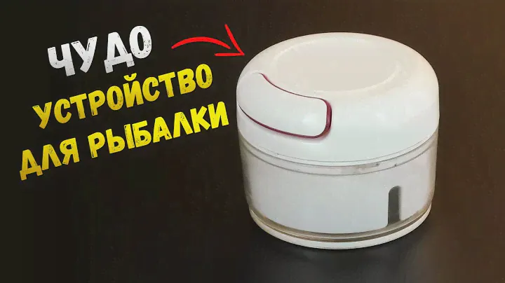 Лучший помощник на рыбалке / Ручной блендер - незаменимый девайс!