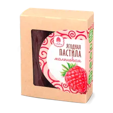 Ягодная пастила без сахара Сибирский кедр малиновая, 100 г