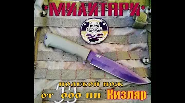 МИЛИТАРИ - полевой нож от пп Кизляр .Тест№ 26 .Выживание