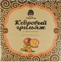Шоколад Сибирский Кедр, Кедровый Грильяж с Облепихой, 120 г