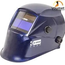 Маска сварщика КЕДР (В РАЗОБР.ВИДЕ) "К-202 PRIME", синяя