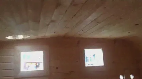 Баня бочка из Кедра 6 метров Квадратная