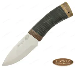 Нож Кедр (40Х10С2М, Наборная кожа, Текстолит)
