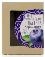 Ягодная пастила черничная СИБИРСКИЙ КЕДР 100г