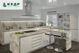 Столешница КЕДР Базальт (1 кат.), 38 мм
