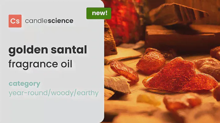 Ultra Luxurious Santal Scent || Golden Santal from CandleScience