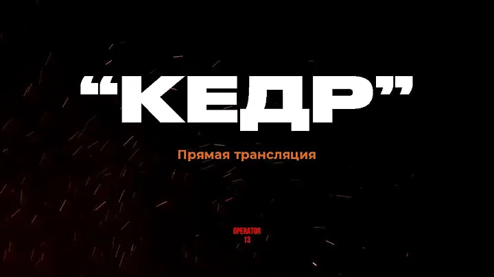 ПРЯМОЙ ЭФИР задаем вопросы, гость "КЕДР" #интервь #кедр #operator13 #стрим