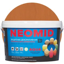 Пропитка для древесины Neomid Bio Color Aqua Кедр 9 л